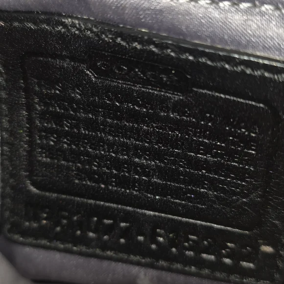 Coach Women's Shoulder Bag - Black and Multicolor Butterfly Print - Picture 3 of 3